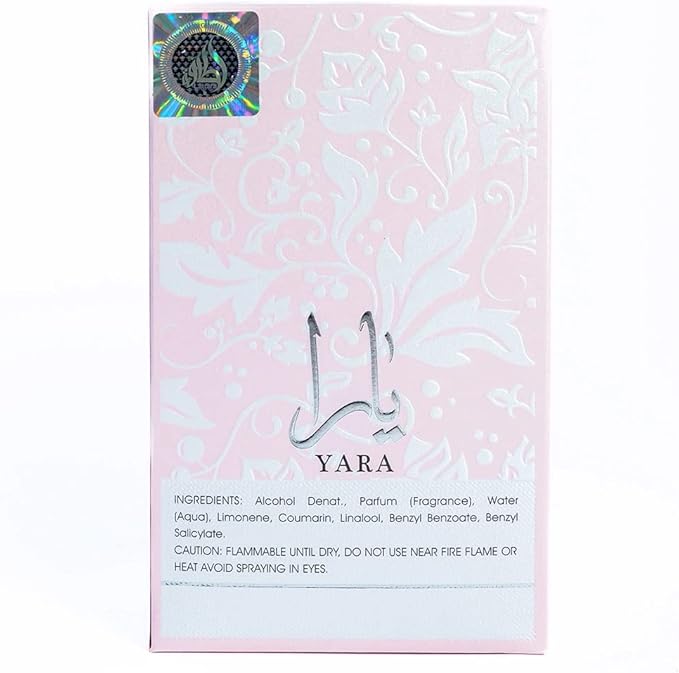 Yara Perfume For Women - Arabian Long Lasting - Eau De Parfum 100 ML